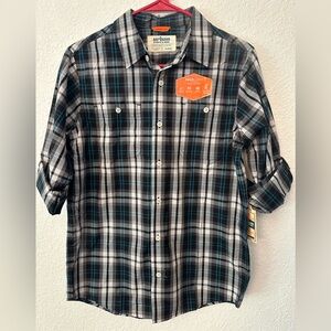 Boy’s XL Urban Pipeline Brand New With Tags 3/4 length sleeves button up shirt